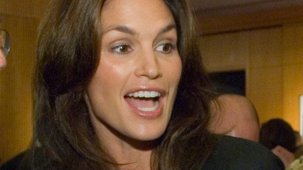 Cindy Crawford appears at the 'All Access at the Academy Awards' exhibit on January 12, 2006.