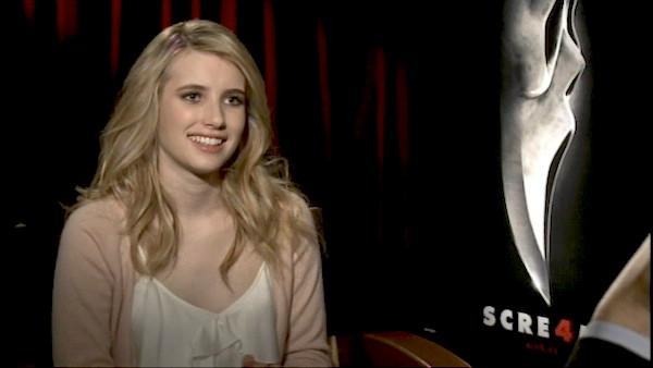 Emma Roberts on'Scream 4' audition