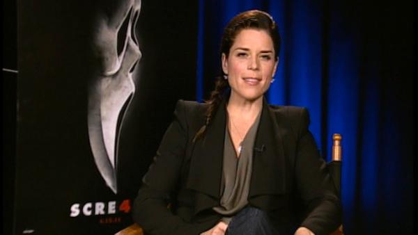 Scream 4 star Neve Campbell spills on the flicks Hollywood premiere, and more Screams in her future? - Provided courtesy of OTRC Scream 4 star Neve Campbell spills on the flicks Hollywood premiere, and more Screams in her future? - Provided courtesy of OTRC