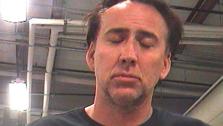 Nicolas Cage appears in a photo provided by the New Orleans Parish Sheriffs Office on April 16, 2011. - Provided courtesy of Orleans Parish Sheriffs Office