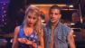 Chelsea Kane and her partner at week five of Dancing With the Stars.