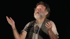 Robin Williams appears in the Broadway play Bengal Tiger at the Baghdad Zoo in April 2011. - Provided courtesy of bengaltigeronbroadway.com
