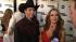 Ralph Macchio and his partner Karina Smirnoff dancing the foxtrot on the season premiere of Dancing With The Stars.