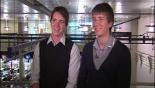 James Phelps (left) plays Fred Weasley and Oliver Phelps (right) plays George Weasley in the Harry Potter movie franchise. - Provided courtesy of OnTheRedCarpet.com