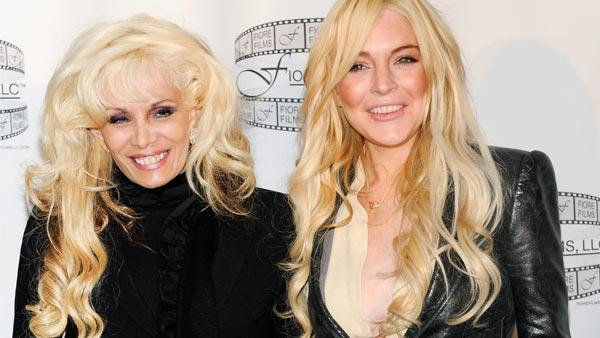 Television personality Victoria Gotti, left, and actress Lindsay Lohan participate in a press conference for the film Gotti: Three Generations, based on the life of John Gotti, at The Sheraton Hotel on Tuesday, April 12, 2011 in New York. - Provided courtesy of AP Photo/Evan Agostini Television personality Victoria Gotti, left, and actress Lindsay Lohan participate in a press conference for the film Gotti: Three Generations, based on the life of John Gotti, at The Sheraton Hotel on Tuesday, April 12, 2011 in New York. - Provided courtesy of AP Photo/Evan Agostini