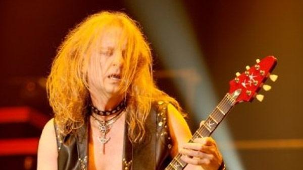 K.K. Downing performs with Judas Priest on Feb. 21, 2009. The heavy metal group said on April 20, 2011 that he had left the band. - Provided courtesy of JudasPriest.com K.K. Downing performs with Judas Priest on Feb. 21, 2009. The heavy metal group said on April 20, 2011 that he had left the band. - Provided courtesy of JudasPriest.com