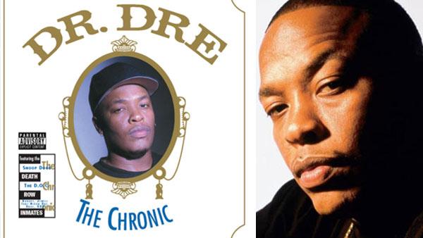 The cover of Dr. Dres 1992 album The Chronic. / Dr. Dre is pictured in an undated photo posted on his MySpace page. - Provided courtesy of Death Row Records / myspace.com/drdre The cover of Dr. Dres 1992 album The Chronic. / Dr. Dre is pictured in an undated photo posted on his MySpace page. - Provided courtesy of Death Row Records / myspace.com/drdre