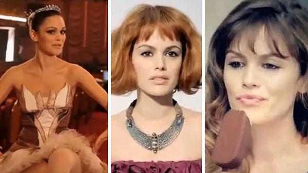 Rachel Bilson plays an art student, a ballerina and a fashion model in three short films promoting Magnum ice cream bars, which were directed by Chanel designer Karl Lagerfeld. - Provided courtesy of youtube.com/user/mymagnum