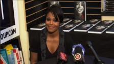 Janet Jackson tells OnTheRedCarpet.com what she hopes readers will gain from reading her new book, True You: A Journey to Finding and Loving Yourself at the signing in West Hollywood on Friday, April 15, 2011. - Provided courtesy of OnTheRedCarpet.com