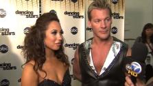 Chris Jericho speaks after the fifth elimination on Dancing With The Stars: The Results Show on April 26. - Provided courtesy of OTRC