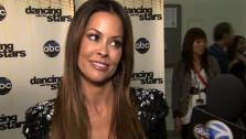 Brooke Burke speaks after the fifth elimination on Dancing With The Stars: The Results Show on April 26. - Provided courtesy of OTRC