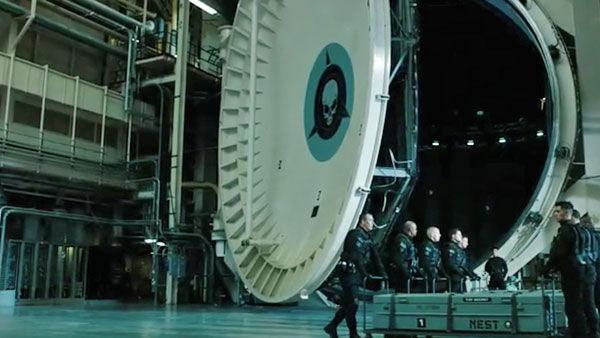 A scene from the 2011 film, 'Transformers: Dark of the Moon,' directed by Michael Bay and starring Shia LaBeouf, Rosie Huntington-Whiteley and Josh Duhamel.