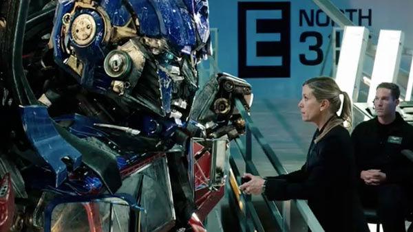 A scene from the 2011 film, 'Transformers: Dark of the Moon,' directed by Michael Bay and starring Shia LaBeouf, Rosie Huntington-Whiteley and Josh Duhamel.
