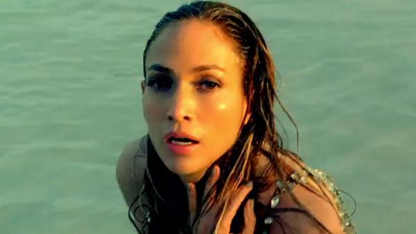 Jennifer Lopez appears in a scene from her 2011 music video Im Into You 