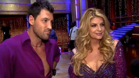 Kirstie Alley speaks after the sixth elimination on Dancing With The Stars: The Results Show on May 3.