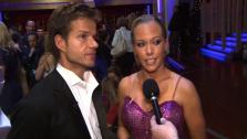 Kendra Wilkinson speaks after the sixth elimination on Dancing With The Stars: The Results Show on May 3.