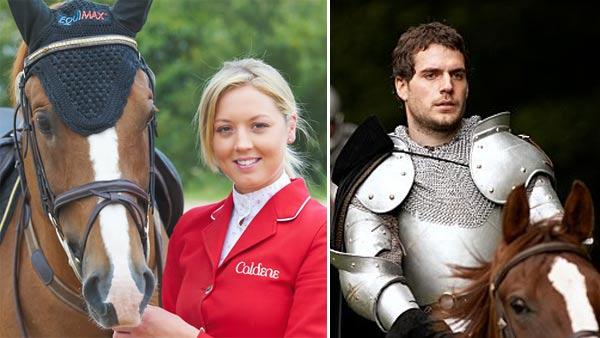 Ellen Whitaker appears in a photo posted on her website in 2011. / Henry Cavill in a scene from The Tudors. - Provided courtesy of ellenwhitaker.com / Showtime Ellen Whitaker appears in a photo posted on her website in 2011. / Henry Cavill in a scene from The Tudors. - Provided courtesy of ellenwhitaker.com / Showtime