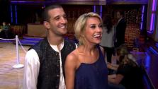 Chelsea Kane and Mark Ballas talk to OnTheRedCarpet.com after Dancing With The Stars on May 10, 2011. - Provided courtesy of OTRC