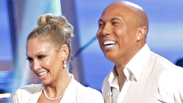 Hines Ward and Kym Johnson during the May 9, 2011 episode of Dancing With The Stars. - Provided courtesy of ABC Hines Ward and Kym Johnson during the May 9, 2011 episode of Dancing With The Stars. - Provided courtesy of ABC