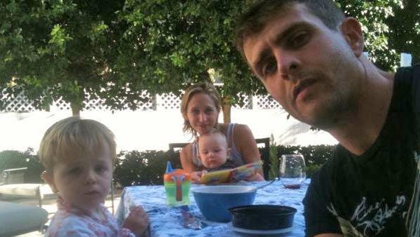 Joey McIntyre in a picture with his family on his official Twitter page. - Provided courtesy of twitter.com/joeymcintyre Joey McIntyre in a picture with his family on his official Twitter page. - Provided courtesy of twitter.com/joeymcintyre