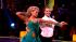 Chelsea Kane and her partner Mark Ballas appear in a still from Dancing With The Stars which aired on April 16, 2011. - Provided courtesy of ABC