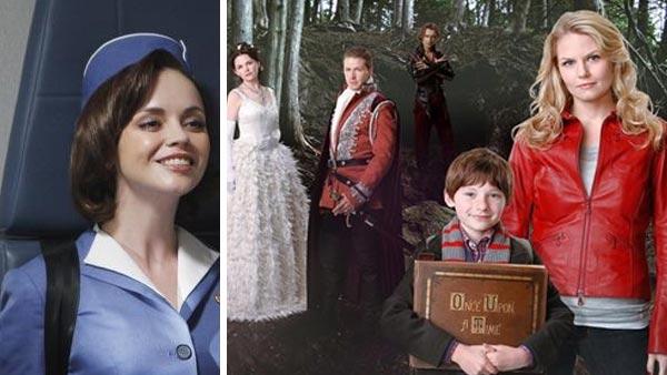 Christina Ricci appears in a scene from the ABC series Pan Am. / Ginnifer Goodwin, Josh Dallas, Robert Carlyle, Jared Gilmore and Jennifer Morrison appear in a promotional photo for the ABC show Once Upon a Time. - Provided courtesy of ABC / Patrick Harbron / Craig Sjodin Christina Ricci appears in a scene from the ABC series Pan Am. / Ginnifer Goodwin, Josh Dallas, Robert Carlyle, Jared Gilmore and Jennifer Morrison appear in a promotional photo for the ABC show Once Upon a Time. - Provided courtesy of ABC / Patrick Harbron / Craig Sjodin