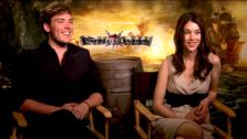 Sam Claflin and Astrid Berges-Frisbey talk to OnTheRedCarpet.com about Pirates of the Caribbean: On Stranger Tides. - Provided courtesy of OTRC
