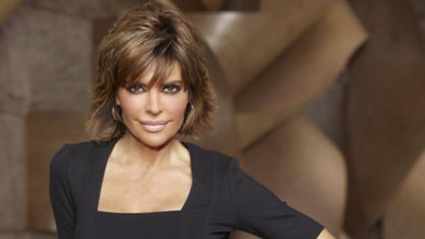 Lisa Rinna appears in a promotional photo for 'The Celebrity Apprentice' in 2011.