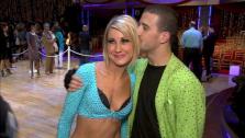 Chelsea Kane talks to OnTheRedCarpet.com after week 10 of season 12 of Dancing With The Stars, on May 23, 2011.