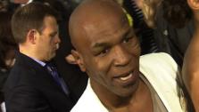 Mike Tyson speaks to OnTheRedCarpet.com about The Hangover Part 2 at the Los Angeles premiere of the movie in May 2011. - Provided courtesy of OTRC