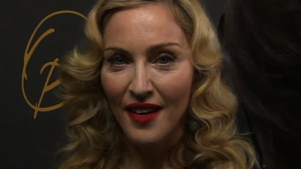 Madonna appears backstage at the taping of Oprah Winfreys farewell show in Chicago on May 17, 2011. - Provided courtesy of WLS Madonna appears backstage at the taping of Oprah Winfreys farewell show in Chicago on May 17, 2011. - Provided courtesy of WLS