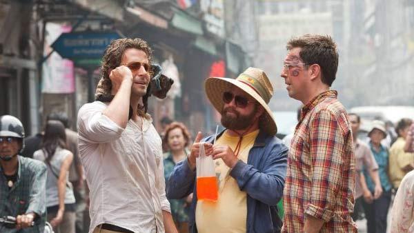 Bradley Cooper, Ed Helms and Zach Galifianakis appear in a still from their 2011 film, The Hangover Part II. - Provided courtesy of Warner Bros. Pictures Bradley Cooper, Ed Helms and Zach Galifianakis appear in a still from their 2011 film, The Hangover Part II. - Provided courtesy of Warner Bros. Pictures