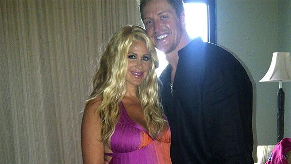 Kim Zociak and Kroy Biermann appear in a photo posted on her website. - Provided courtesy of kimzolciak.com Kim Zociak and Kroy Biermann appear in a photo posted on her website. - Provided courtesy of kimzolciak.com