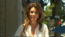 Grammy-winning singer Shania Twain was honored with a star on the Hollywood Walk of Fame on Thursday, June 2. - Provided courtesy of OTRC