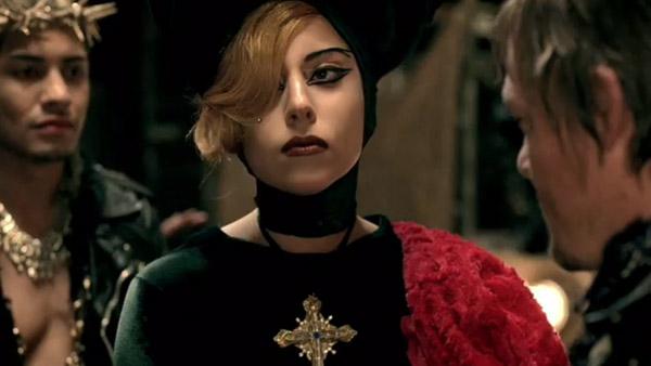 Lady Gaga appears in a still from her 2011 Judas music video. - Provided courtesy of Interscope Records Lady Gaga appears in a still from her 2011 Judas music video. - Provided courtesy of Interscope Records