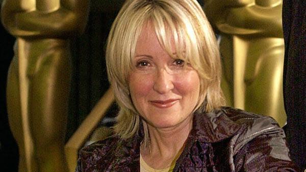 Producer Laura Ziskin poses at the Academy of Motion Picture Arts and Sciences' headquarters in Beverly Hills, Calif., on Sept. 6, 2001.