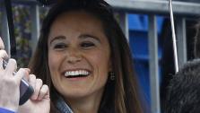 Pippa Middleton, sister of Kate, Duchess of Cambridge, is seen in the audience at the Queens Grass Court Championship in London, Thursday, June 9, 2011. - Provided courtesy of AP / Kirsty Wigglesworth