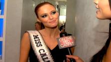 Several contestants in the 2011 Miss USA pageant talk to OnTheRedCarpet.com host Rachel Smith, who was Miss USA 2007. - Provided courtesy of OTRC / OnTheRedCarpet.com