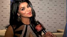 Former Miss USA 2010 Rima Fakih talks to OnTheRedCarpet.com host Rachel Smith, who was Miss USA 2007 before the 2011 Miss USA pageant. - Provided courtesy of OTRC / OnTheRedCarpet.com
