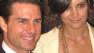 Katie Holmes and Tom Cruise appear in a photo from the White House Correspondents Association Dinner on May 9, 2009.