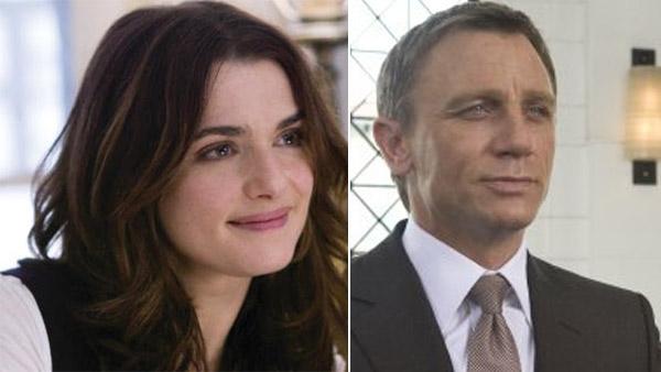 Rachel Weisz appears in a scene from the 2008 movie Definitely, Maybe. / Daniel Craig appears in a scene from the 2008 James Bond movie Quantum of Solace. - Provided courtesy of Universal Pictures / Metro-Goldwyn-Mayer (MGM) / Columbia Pictures Rachel Weisz appears in a scene from the 2008 movie Definitely, Maybe. / Daniel Craig appears in a scene from the 2008 James Bond movie Quantum of Solace. - Provided courtesy of Universal Pictures / Metro-Goldwyn-Mayer (MGM) / Columbia Pictures
