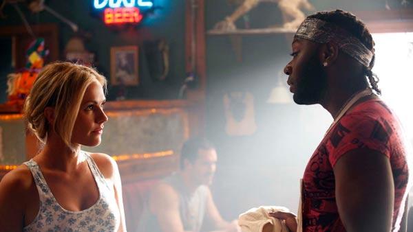 Anna Paquin and Nathan Ellis appear in a scene from the fourth season premiere of True Blood - Provided courtesy of HBO Anna Paquin and Nathan Ellis appear in a scene from the fourth season premiere of True Blood - Provided courtesy of HBO