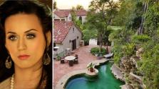 Katy Perry appears in her 2010 Fireworks video / A photo of Perrys Los Angeles home. - Provided courtesy of KatyPerry.com / Realtor.com