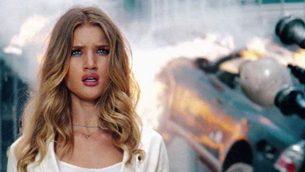 Rosie Huntington-Whiteley appears in a still from Transformers: Dark of the Moon. - Provided courtesy of Paramount Pictures Rosie Huntington-Whiteley appears in a still from Transformers: Dark of the Moon. - Provided courtesy of Paramount Pictures