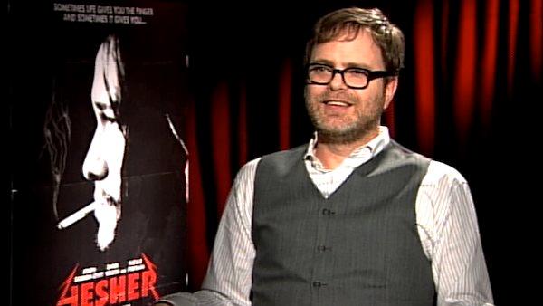 Rainn Wilson talks to OnTheRedCarpet.com about his dramatic role in 'Hesher.'