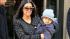 Kourtney Kardashian and her baby, Mason, appear...