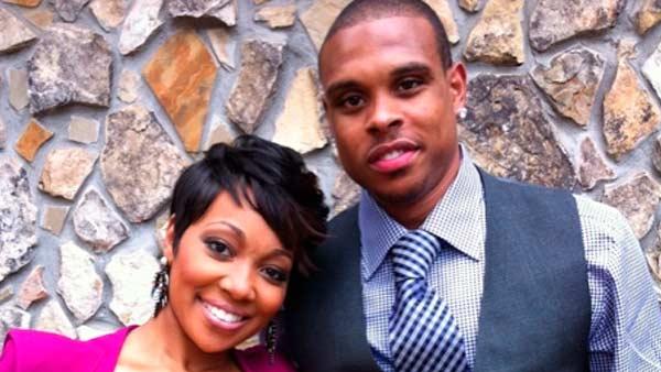 Monica and Shannon Brown pose in a photo from her official Twitter page. - Provided courtesy of Twitter.com/MonicaBrown Monica and Shannon Brown pose in a photo from her official Twitter page. - Provided courtesy of Twitter.com/MonicaBrown