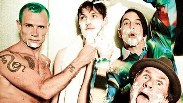 The Red Hot Chili Peppers - Anthony Kiedis, Josh Klinghoffer, Michael Flea Balzary and Chad Smith appear in a promotional photo for their single, The Adventures of Rain Dance Maggie. - Provided courtesy of Warner Bros. Records The Red Hot Chili Peppers - Anthony Kiedis, Josh Klinghoffer, Michael Flea Balzary and Chad Smith appear in a promotional photo for their single, The Adventures of Rain Dance Maggie. - Provided courtesy of Warner Bros. Records