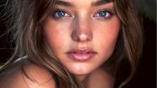 Miranda Kerr appears in an undated photo from her official Kora Oranics blog. - Provided courtesy of KoraOrganics.com/blog