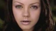 Mila Kunis appears in a scene from the 2001 music video Jaded. - Provided courtesy of Colombia Pictures